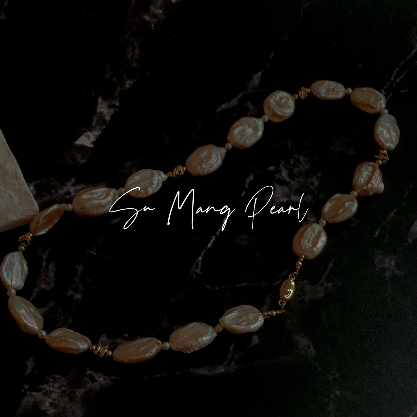 Natural Baroque Irregular Pearl Necklace, Light Luxury Niche Design, High-End Texture Non-Duplicate Choker